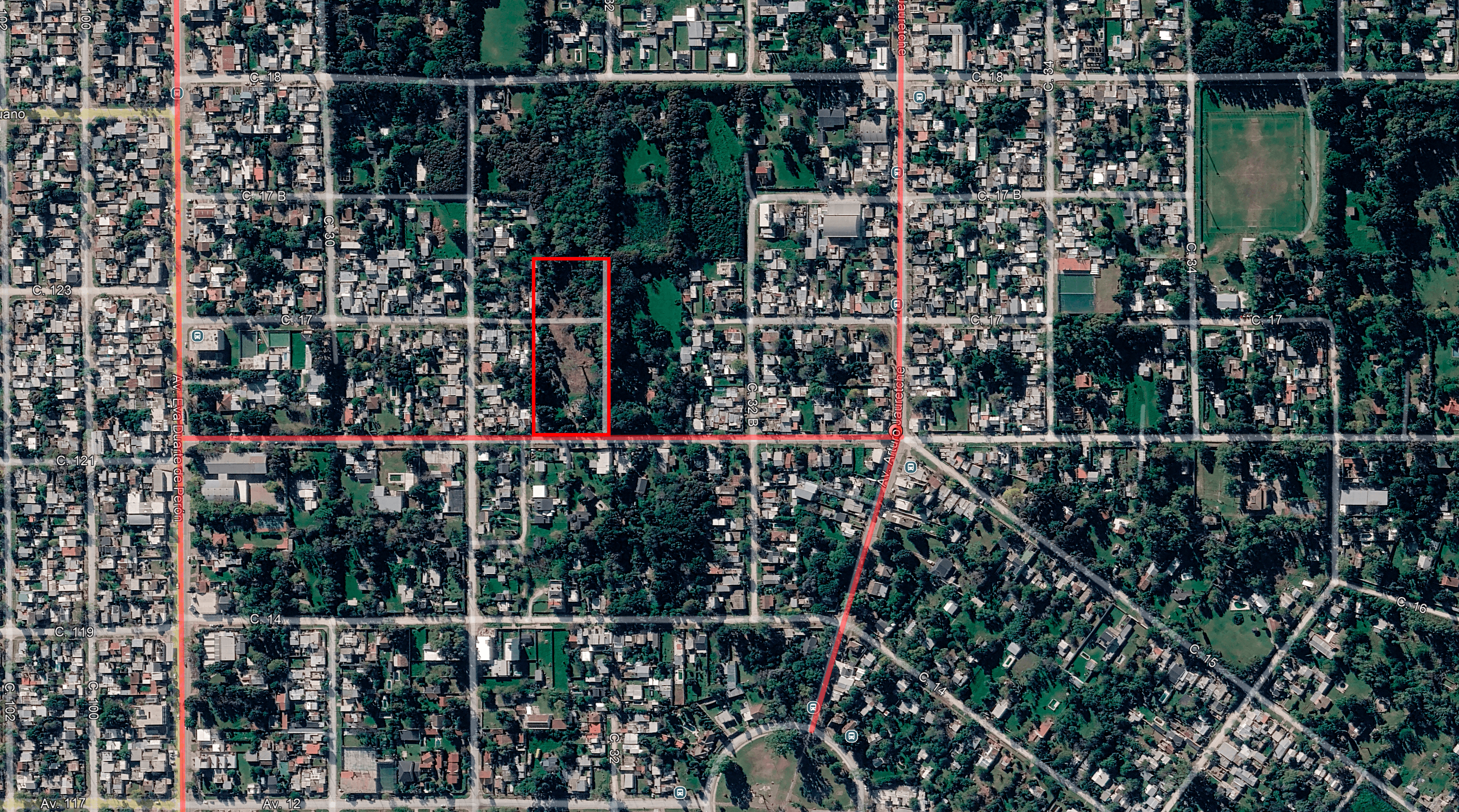 Plano general del proyecto San Nicolás