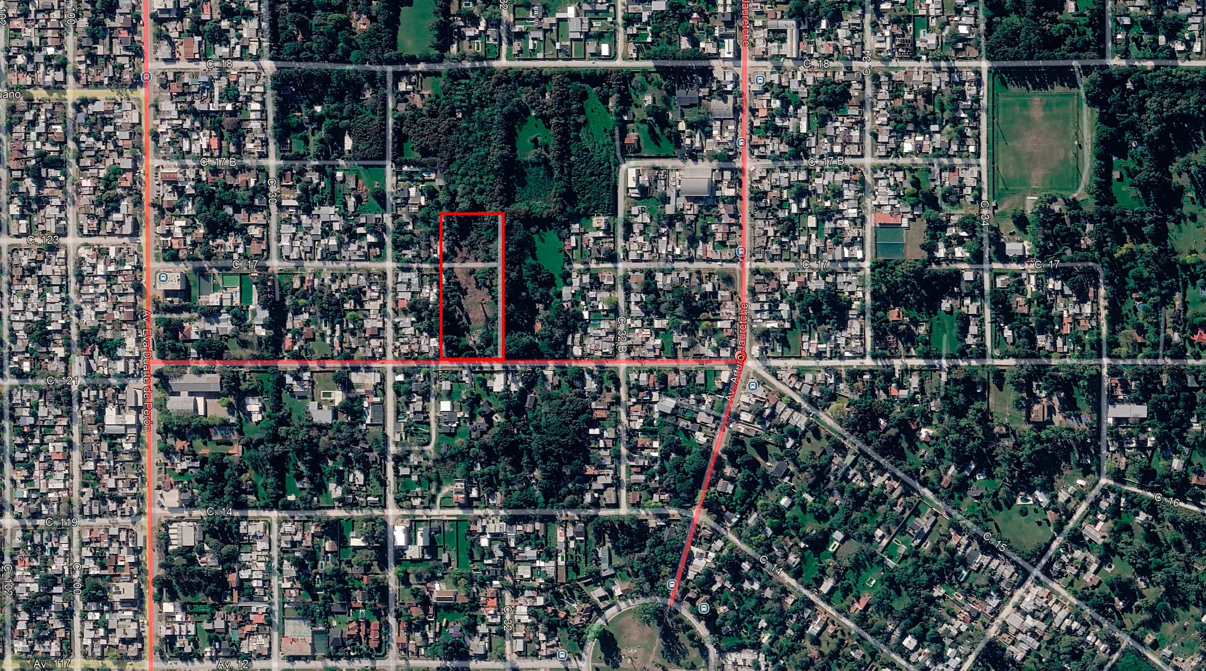 Plano general del proyecto San Nicolás